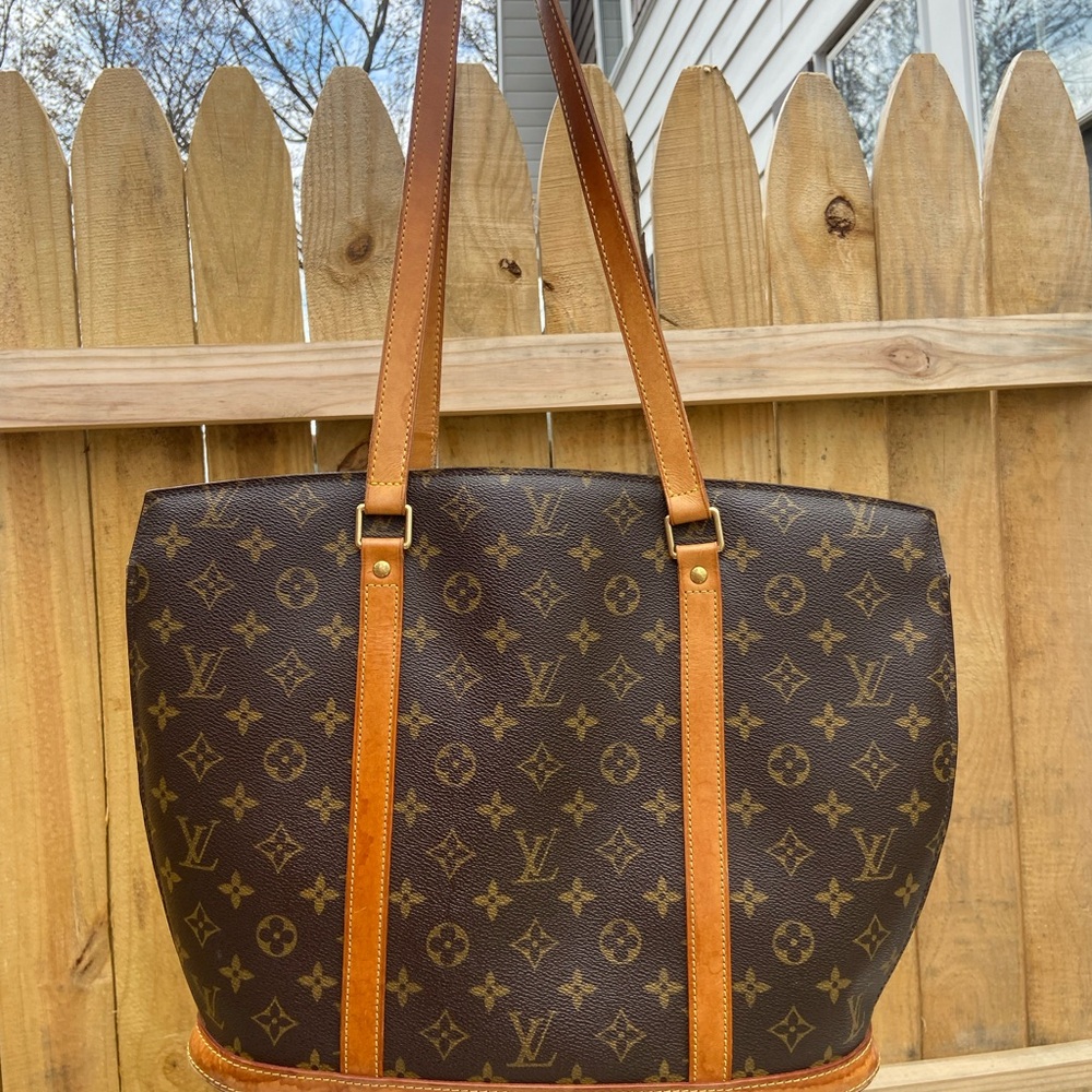 Authentic Vintage Louis Vuitton Monogram Tote Bag and Wallet